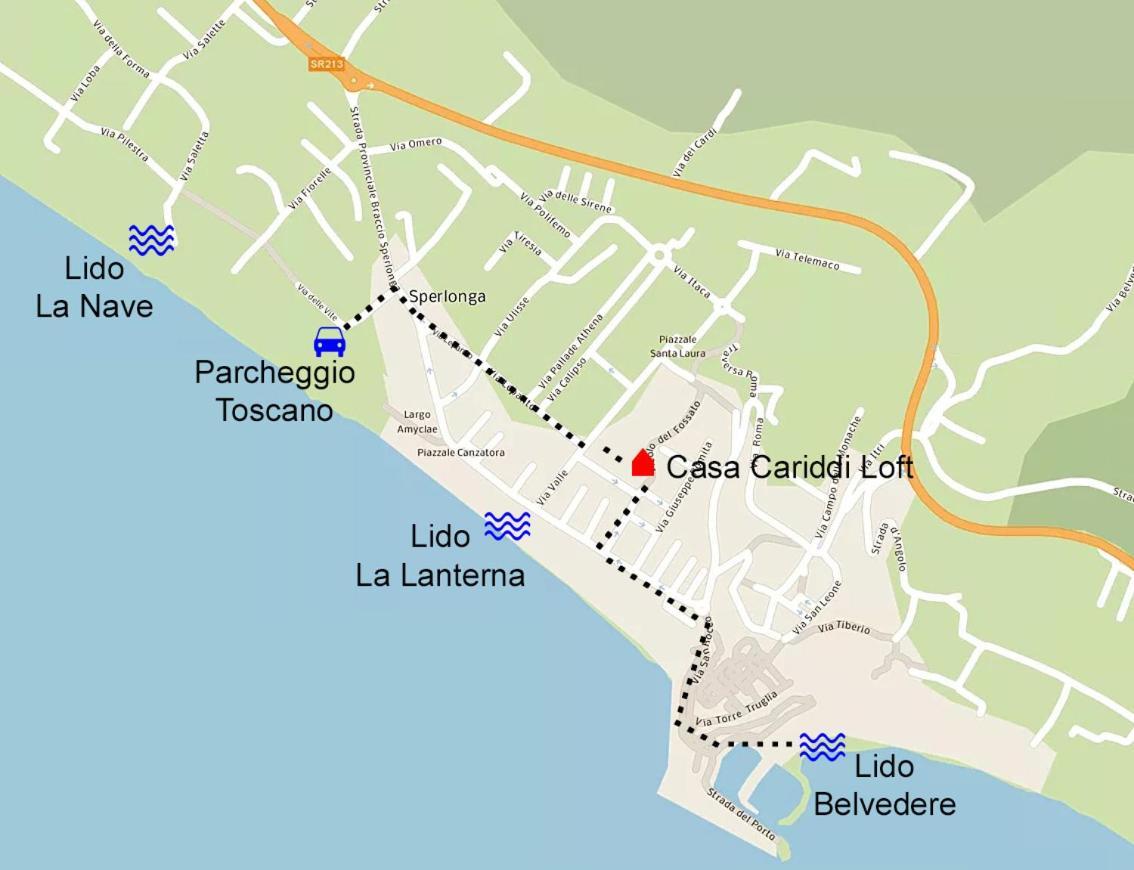 Cariddi Loft Apartment Sperlonga Exterior foto